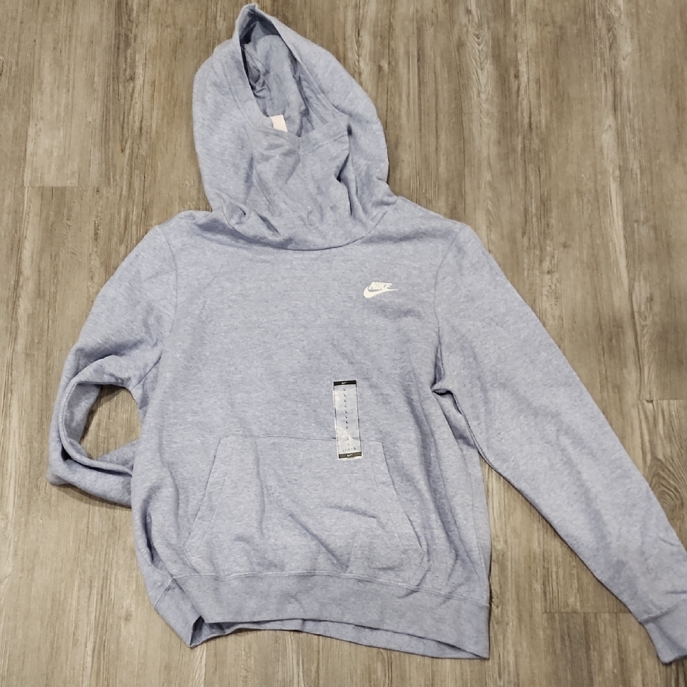 Women's Nike Light Blue Hoodie